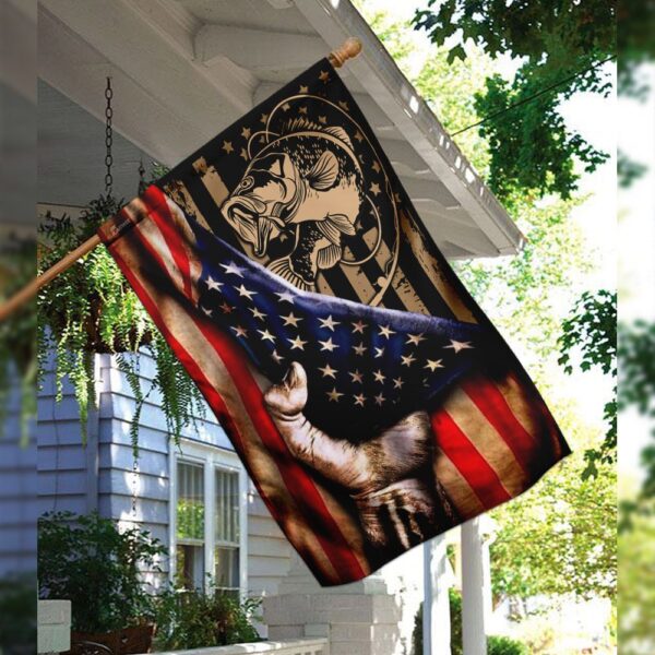 Bass Fishing USA Flag: THN2044F - Show Your Fishing Pride - Image 3