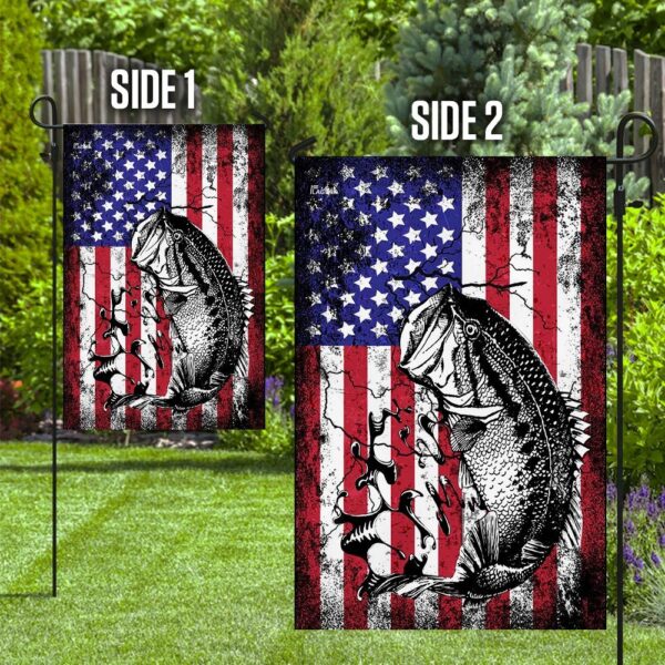 Bass Fishing USA Flag: THN2061F - Show Your Patriotic Angler Pride - Image 10