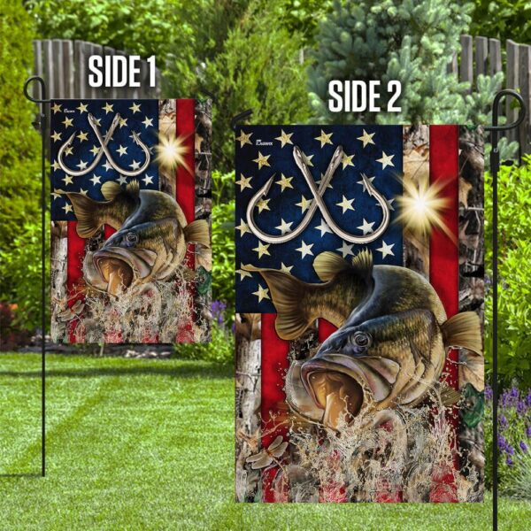 American Flag Bass Fishing Hat PN192F - Image 5