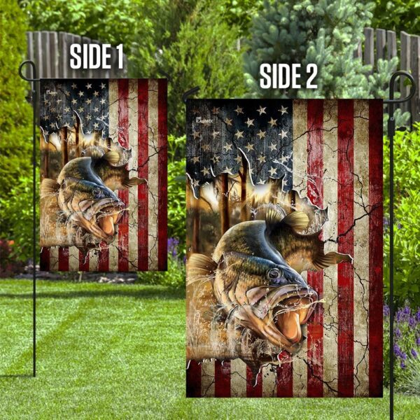 American Flag Bass Fishing Hat THN2120F: Patriotic Angler Gear - Image 10