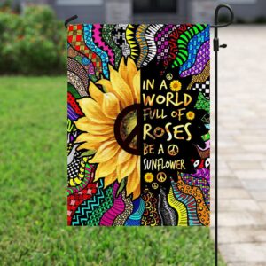 Be A Sunflower Hippie Flag PN89F