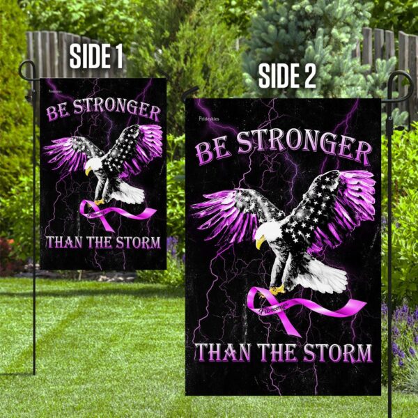 Fibromyalgia Awareness Flag: Be Stronger Than The Storm (QNN251F) - Image 10