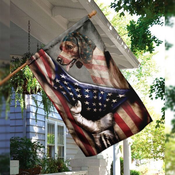 Beagle American Flag: Patriotic Dog Apparel - Image 3
