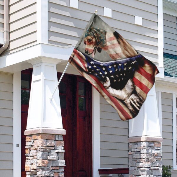 Beagle American Flag: Patriotic Dog Apparel - Image 4