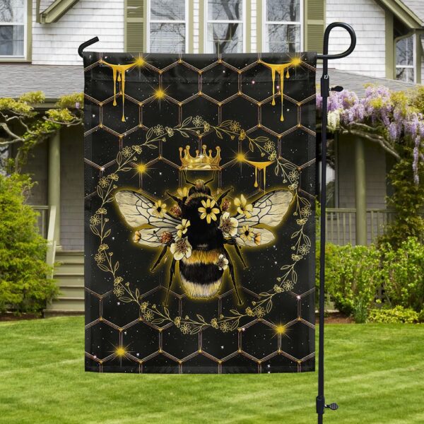 Vintage Queen Bee Flag: Beekeeper Gift LNT821F