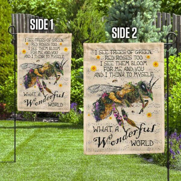 Bee Garden Flag - Image 2