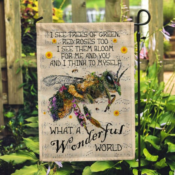 Bee Garden Flag - Image 5