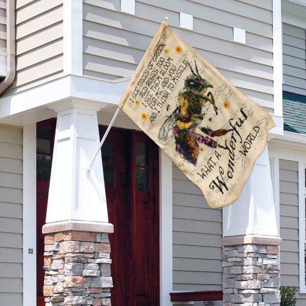 Bee Garden Flag - Image 8