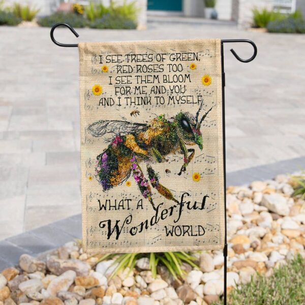 Bee Garden Flag - Image 4