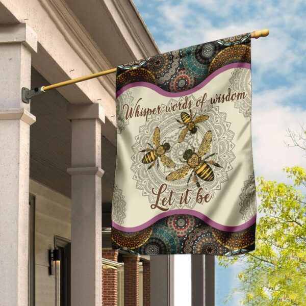 Bee Mandala Let It Be Flag THN1985F