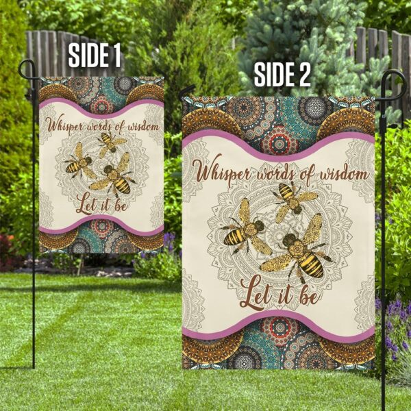 Bee Mandala Let It Be Flag THN1985F - Image 2