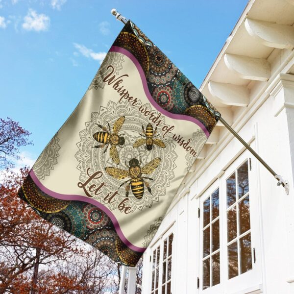 Bee Mandala Let It Be Flag THN1985F - Image 9