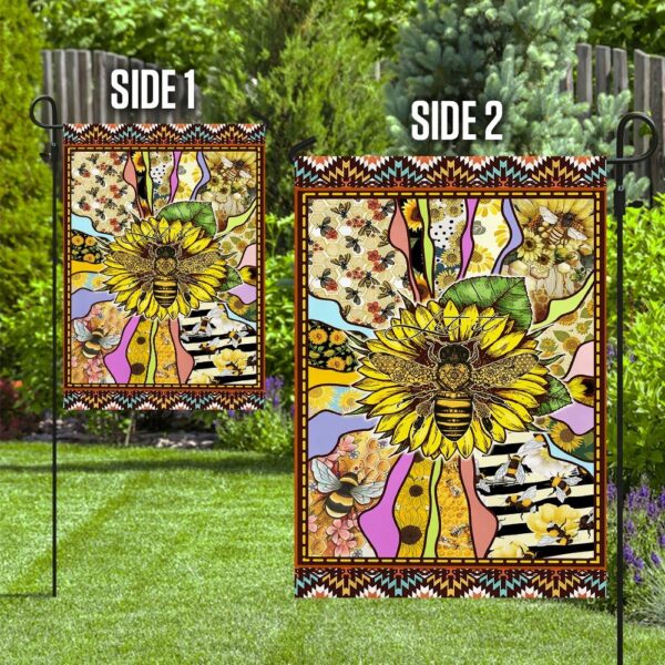 Bee Sunflower Garden Flag - Let It Bee THN1191F - Image 10