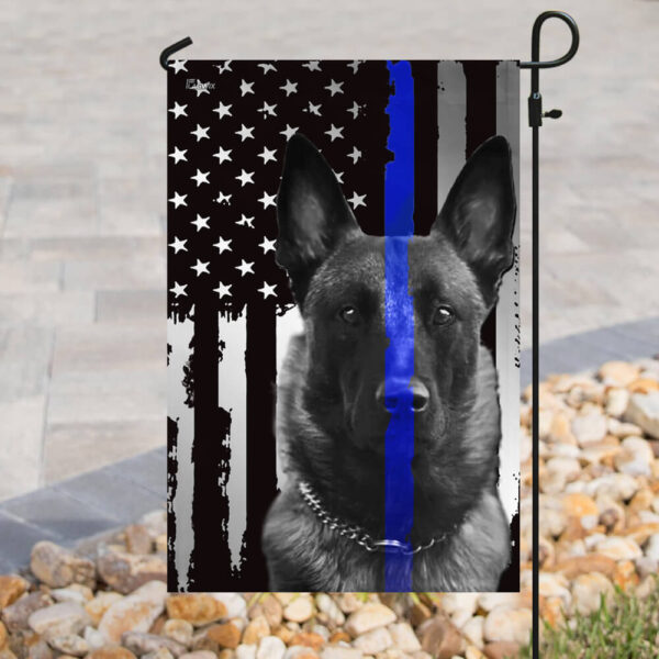 Belgian Malinois. Police Dog. K9 Flag THB2142F - Image 8