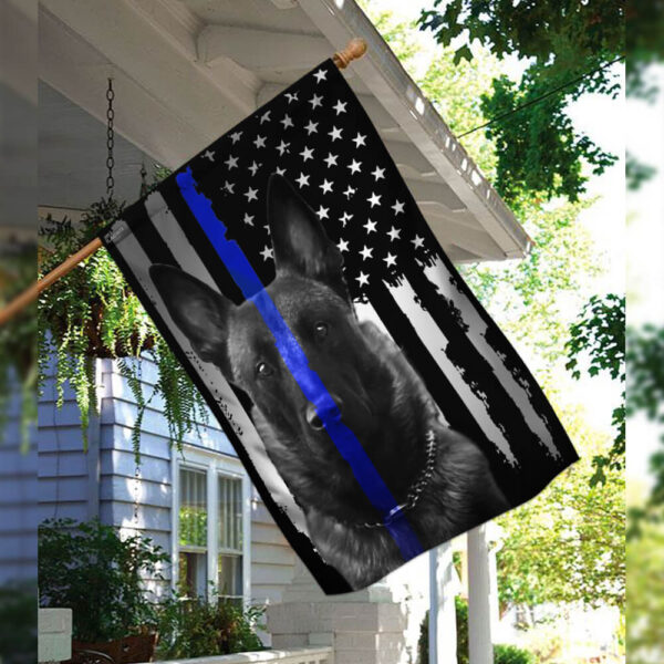 Belgian Malinois. Police Dog. K9 Flag THB2142F - Image 3