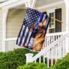 Belgian Malinois Thin Blue Line Flag: THB2495F