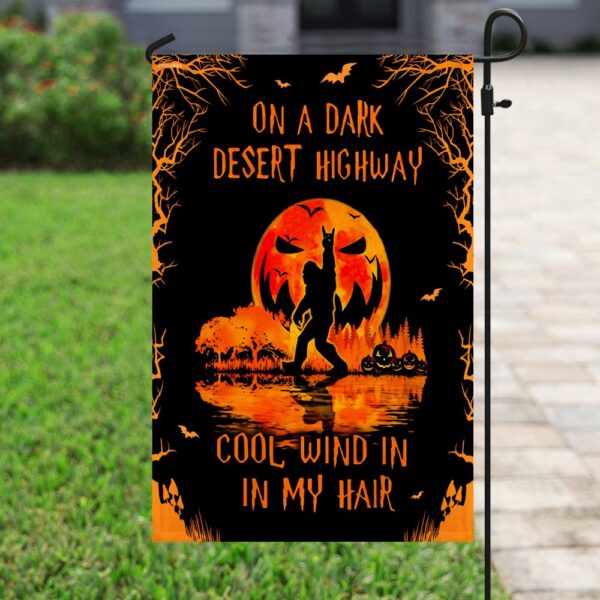 Bigfoot Desert Highway Flag: DBX1979F - Spooky Truck Flag - Image 6