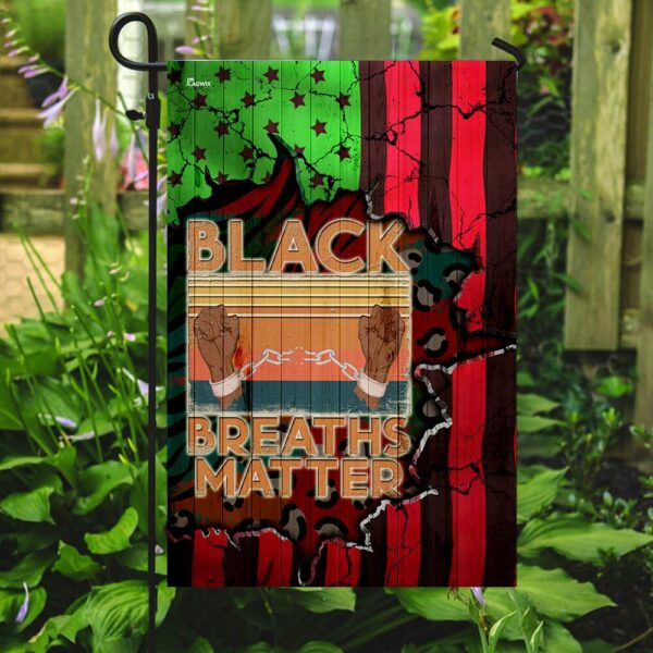 Black Breaths Matter Flag: Show Your Support - Image 2