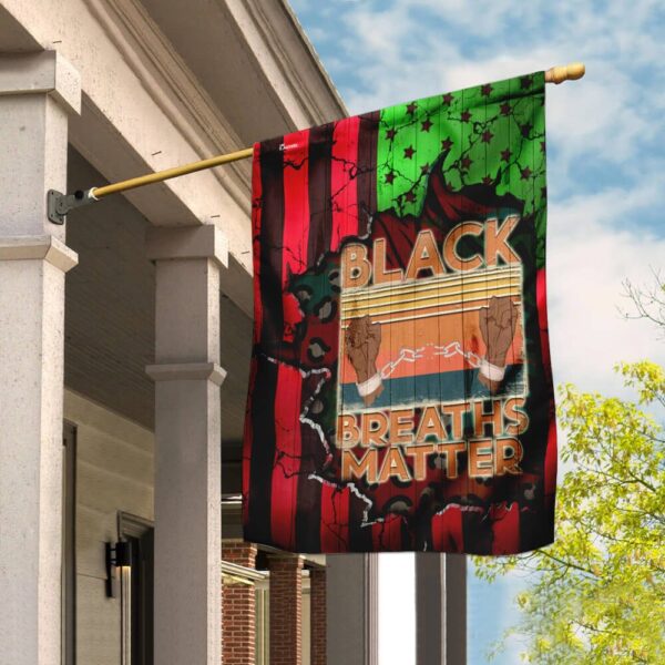 Black Breaths Matter Flag: Show Your Support - Image 6