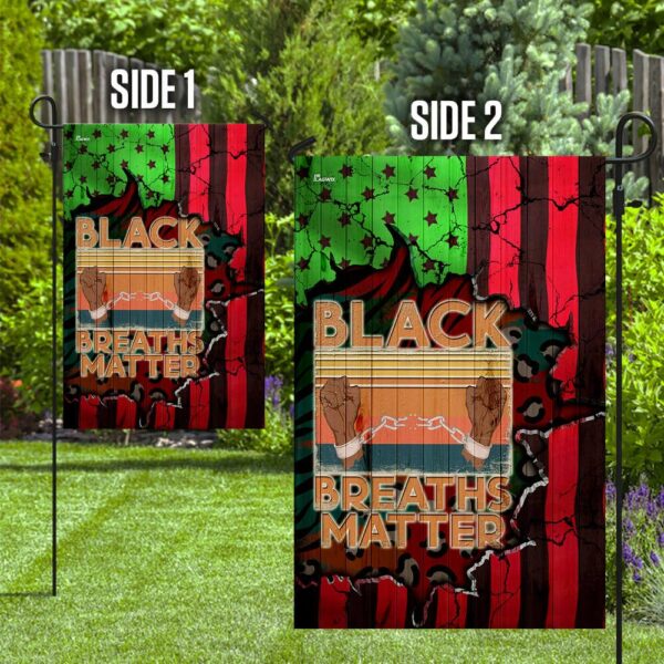 Black Breaths Matter Flag: Show Your Support - Image 5