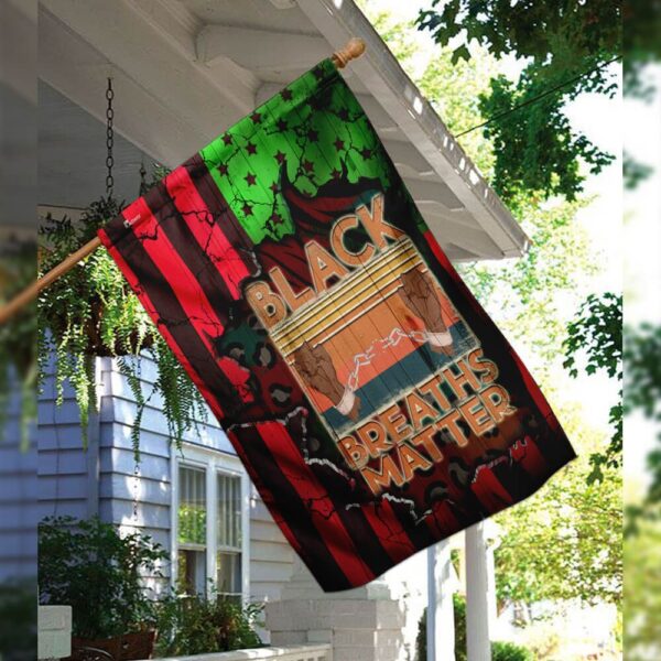 Black Breaths Matter Flag: Show Your Support - Image 8