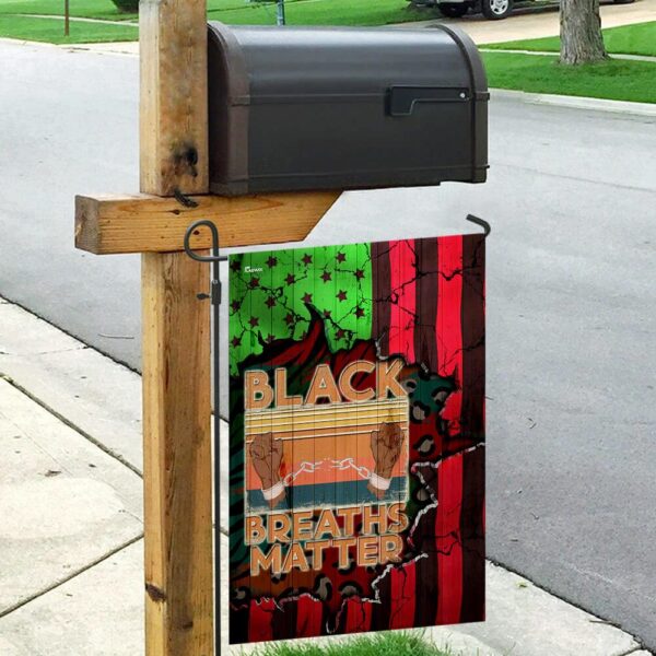 Black Breaths Matter Flag: Show Your Support - Image 4