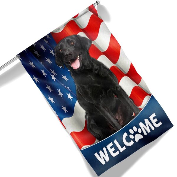 Patriotic Black Lab 4th of July T-Shirt - Image 6
