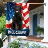 Patriotic Black Lab 4th of July T-Shirt