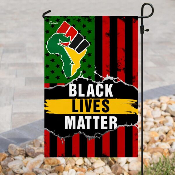 Black Lives Matter Flag: Show Your Support - THB2138F1 - Image 8