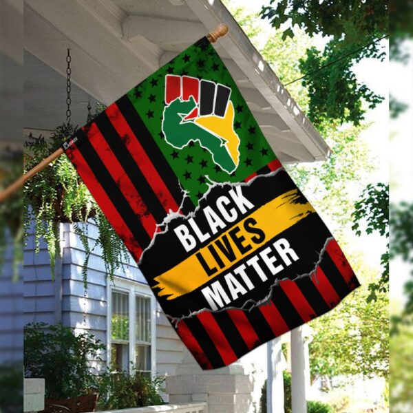 Black Lives Matter Flag: Show Your Support - THB2138F1 - Image 3