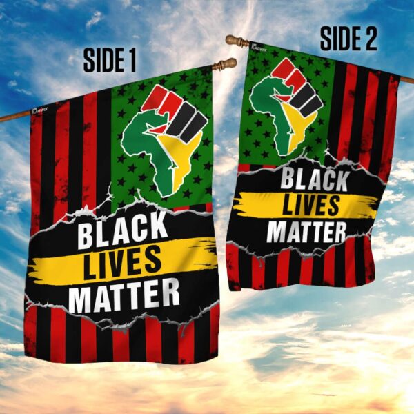 Black Lives Matter Flag: Show Your Support - THB2138F1 - Image 5