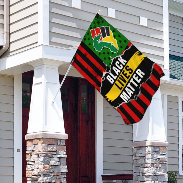 Black Lives Matter Flag: Show Your Support - THB2138F1 - Image 4