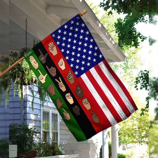 Black Lives Matter Flag: Show Your Support (THB2180F) - Image 3