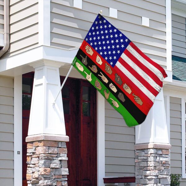 Black Lives Matter Flag: Show Your Support (THB2180F) - Image 4