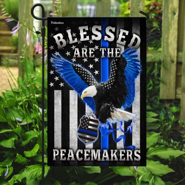 Blessed Are The Peacemakers Flag: MLH1087F - Christian Peace Symbol Banner - Image 7