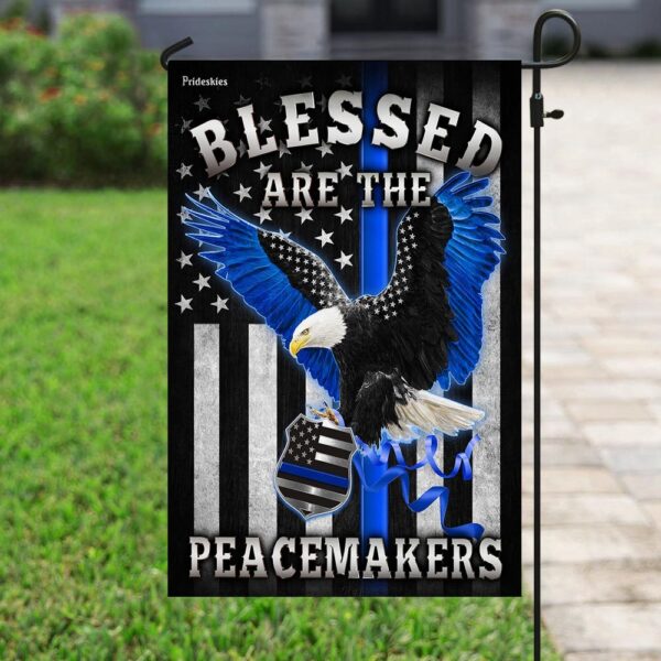 Blessed Are The Peacemakers Flag: MLH1087F - Christian Peace Symbol Banner - Image 6