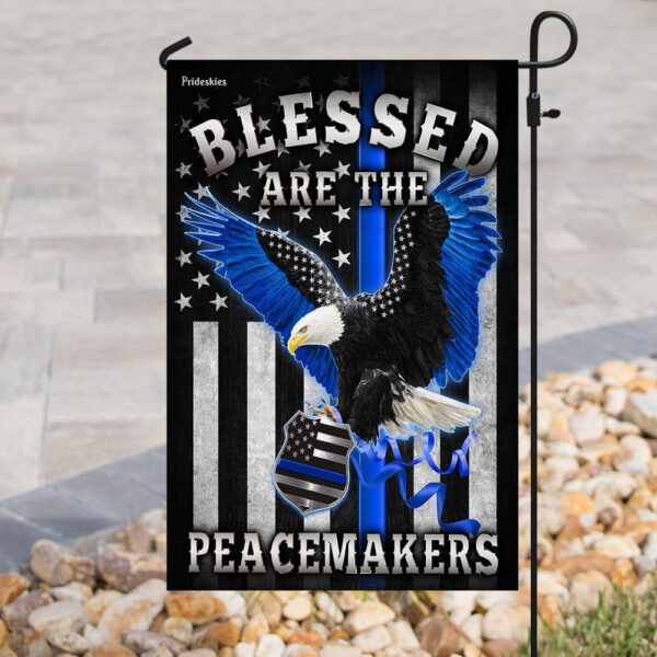 Blessed Are The Peacemakers Flag: MLH1087F - Christian Peace Symbol Banner - Image 8