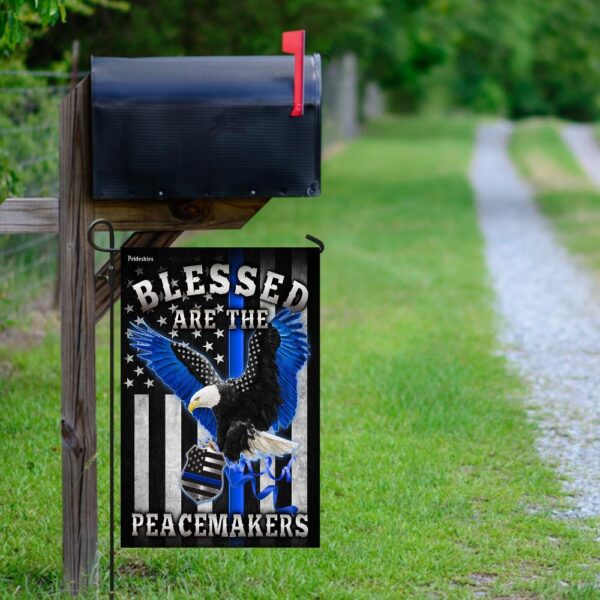 Blessed Are The Peacemakers Flag: MLH1087F - Christian Peace Symbol Banner - Image 9