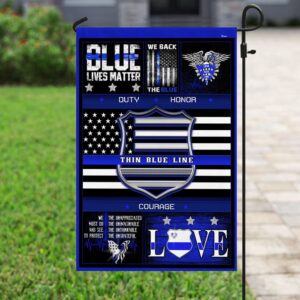 Blue Lives Matter Flag: Show Your Support