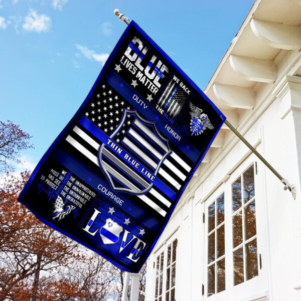 Blue Lives Matter Flag: Show Your Support - Image 7