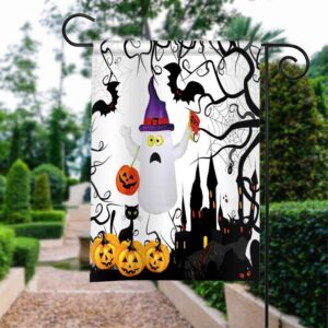 Boo Garden And House Garden Flag
