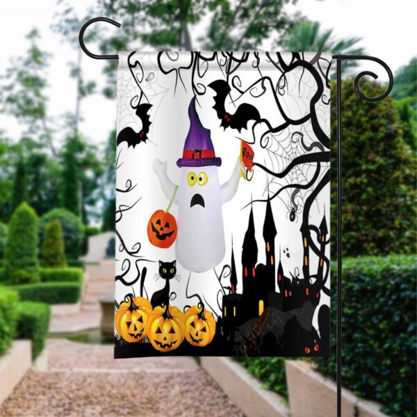Boo Garden And House Garden Flag