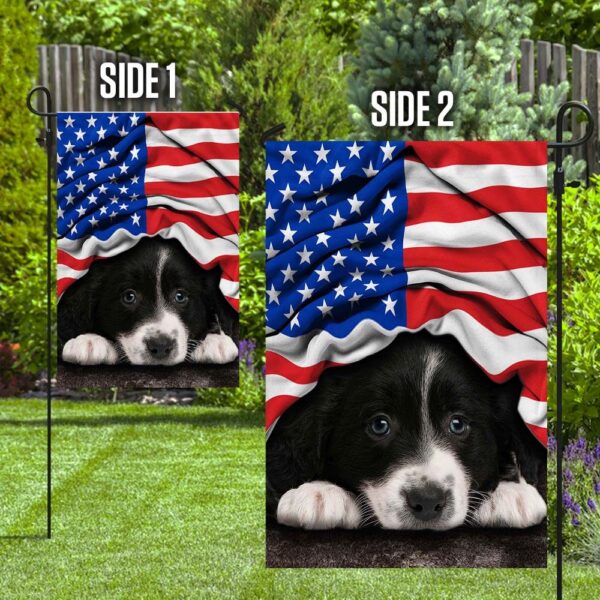 American Patriot Border Collie Flag - Image 8