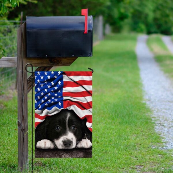 American Patriot Border Collie Flag - Image 9