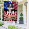 Patriotic Border Collie 4th of July T-Shirt