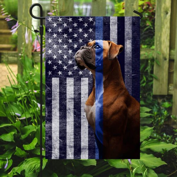 Thin Blue Line Boxer Shorts: American Flag Design THB2426F - Image 7