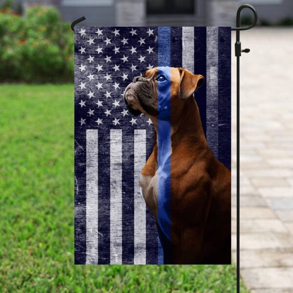 Thin Blue Line Boxer Shorts: American Flag Design THB2426F - Image 6