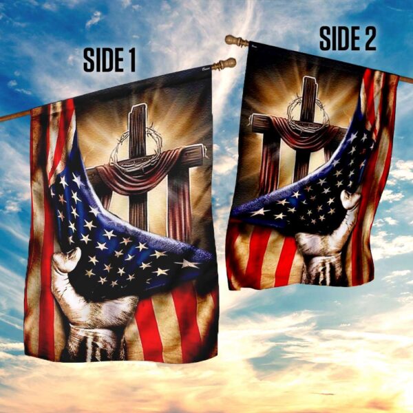 Bright Christian Cross Flag PSL102Fv2: Inspiring Faith & Patriotism - Image 10