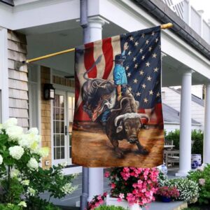 Ride the Bull: Authentic Bull Riding Flags