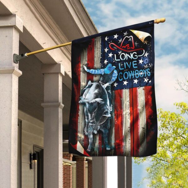 Bull Riding Flag PSL144F: Authentic Rodeo Decor - Image 6
